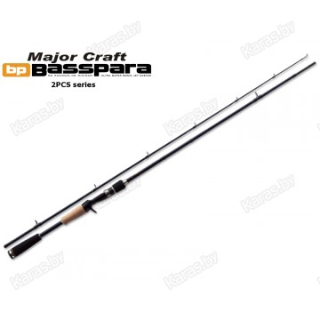 Спиннинг Major Craft Basspara 632 ML, углеволокно, штеккерный, 1,91 м, тест: 3-11 г, 118 г